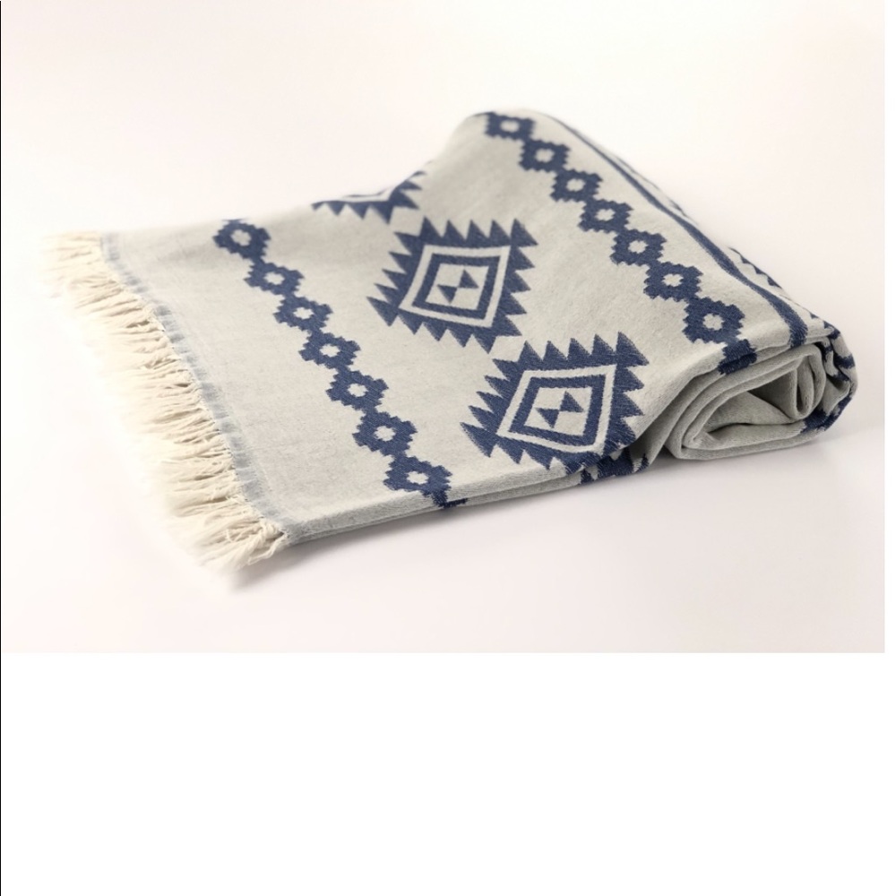 BLUE PORTO THROWS